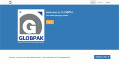 Desktop Screenshot of globpak.com