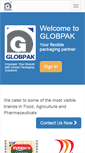 Mobile Screenshot of globpak.com